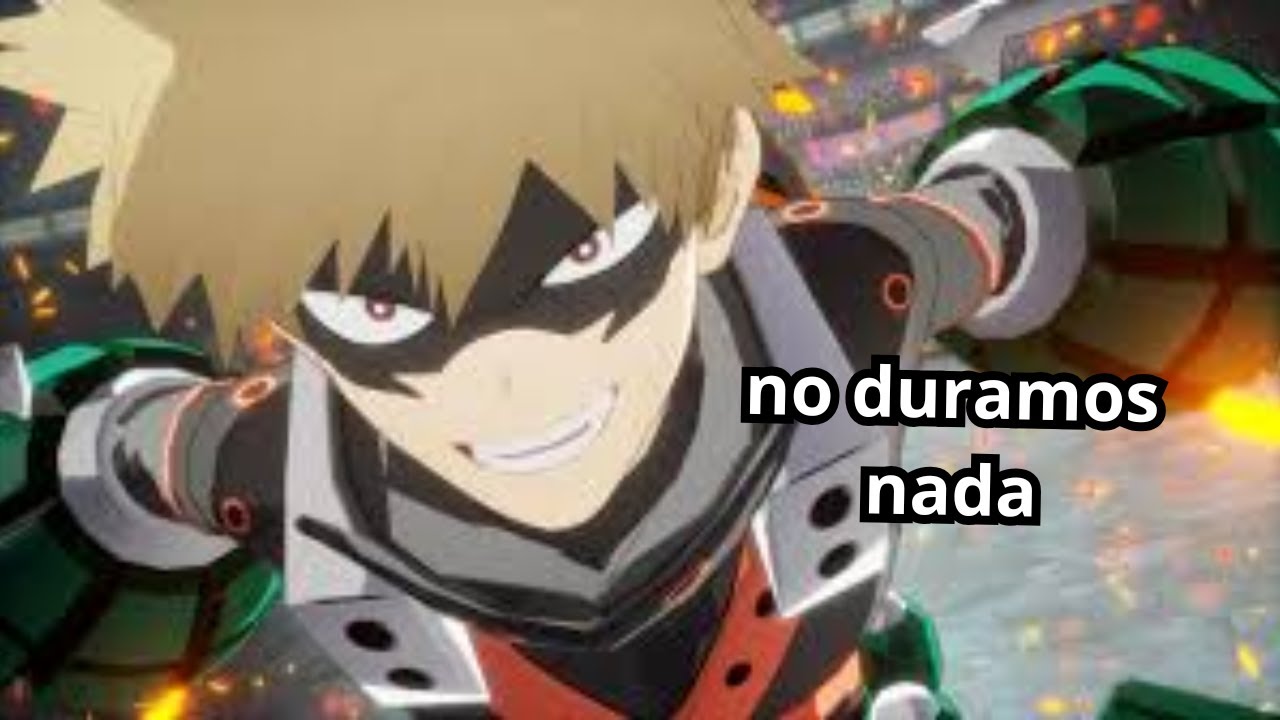 Bakugo y su mala suerte explosiva 💣🤣