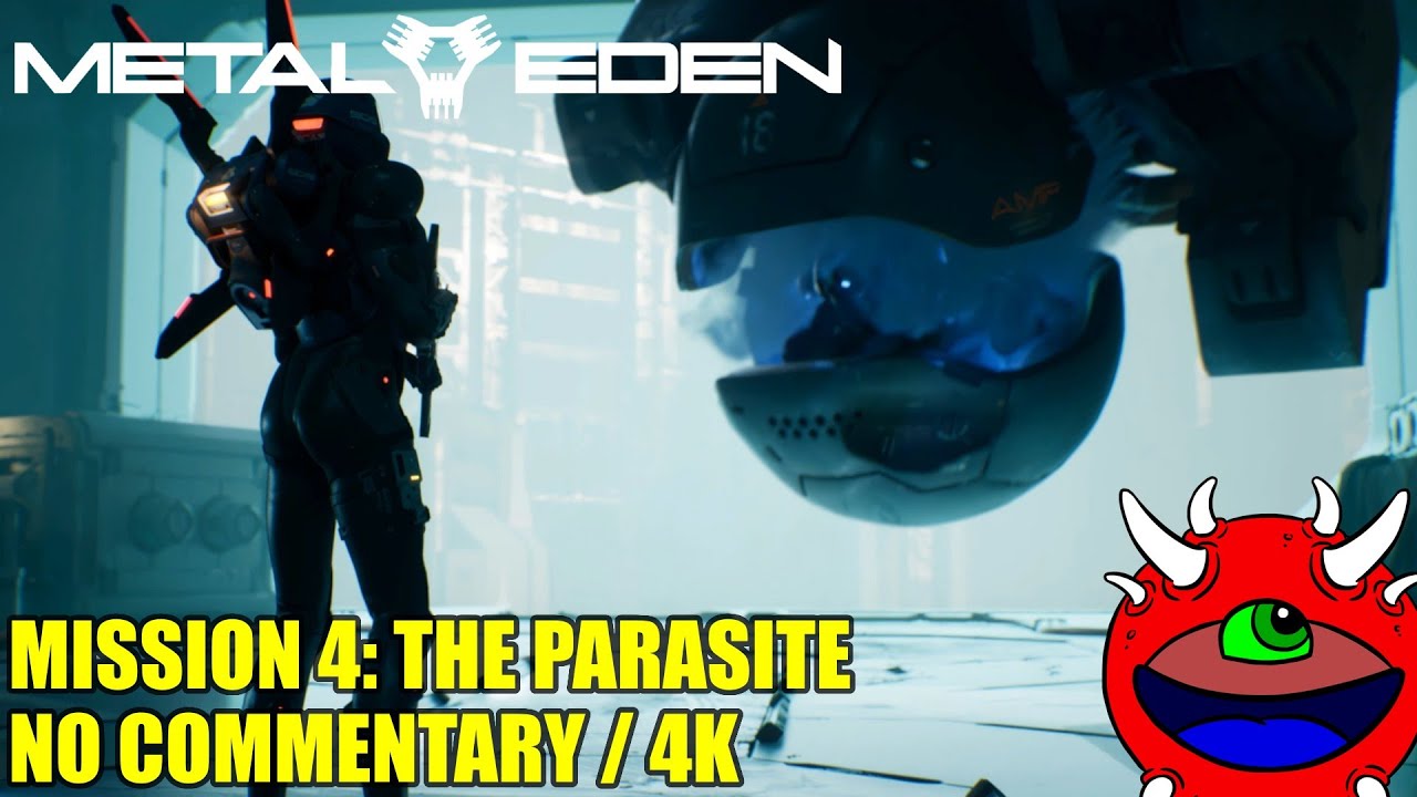 Metal Eden Gameplay - Mission 4 The Parasite - 4K No Commentary