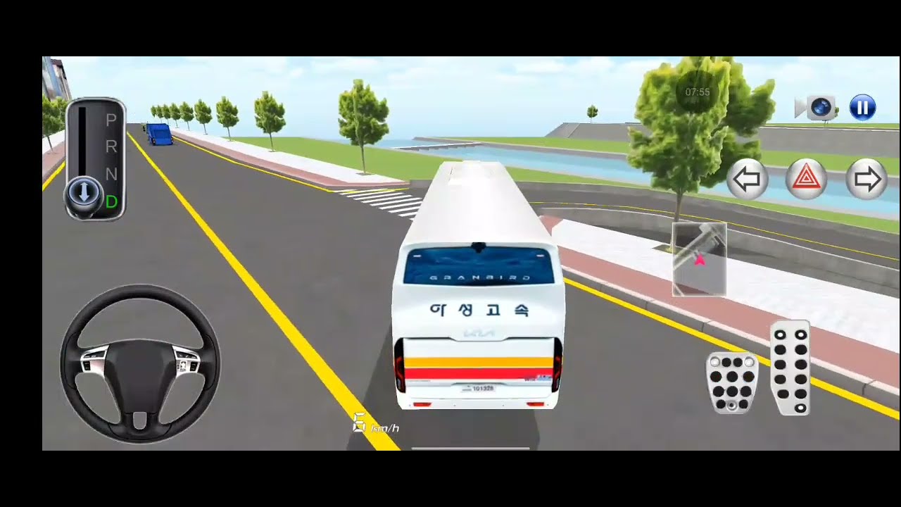 New White Bus Driving & All Supercars For Washing-3D Driving Class 2025-Android iOS Gameplay