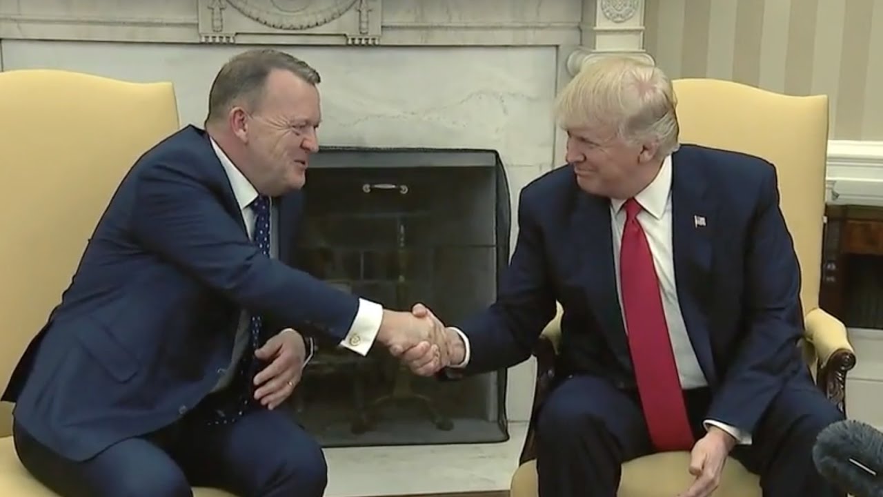 Trump Meets Danish Prime Minister Rasmussen