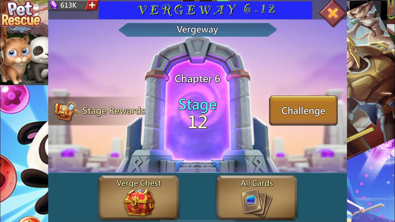 🗡Lords Mobile - Vergeway - Chapter 6 Stage 12
