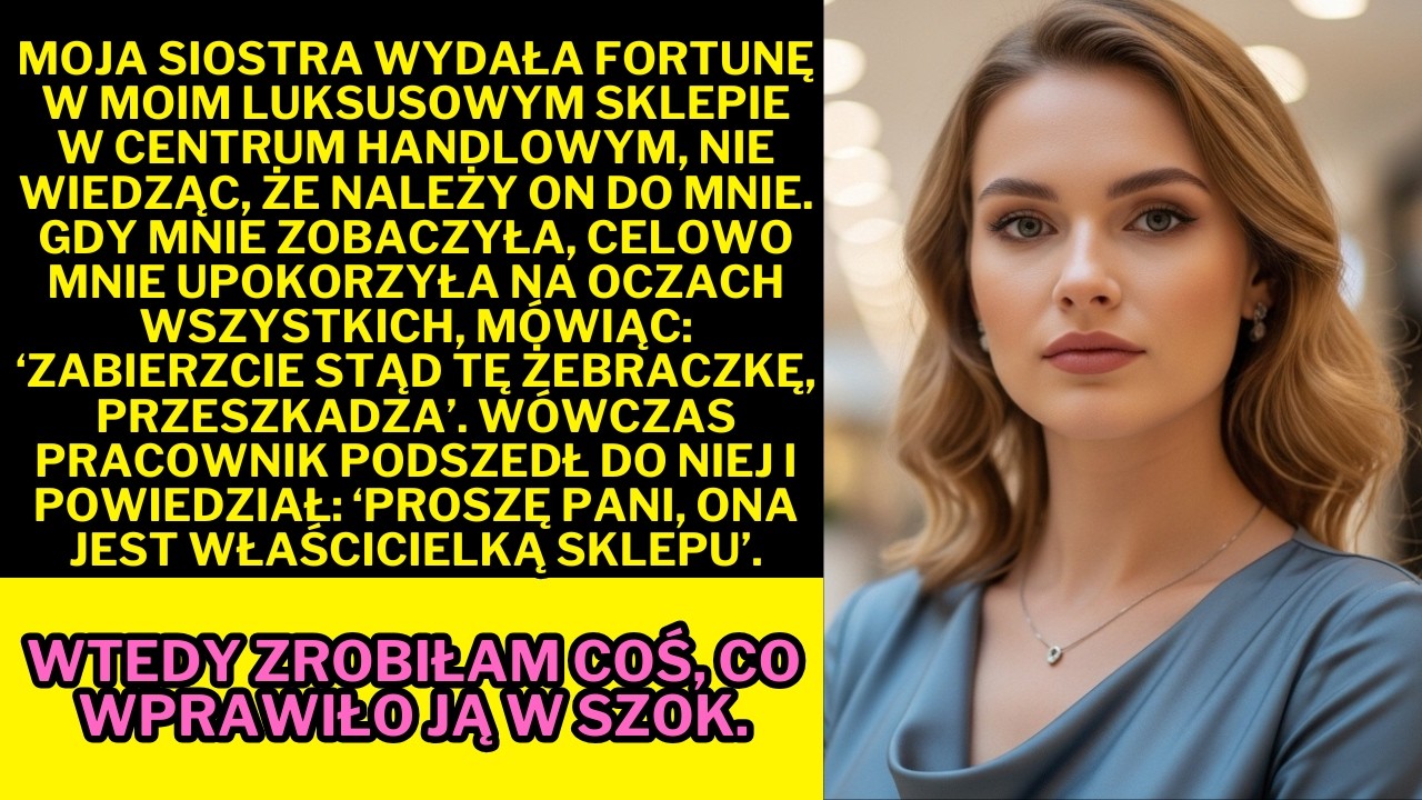 „Wyrzućcie tę żebraczkę stąd” – powiedziała… aż odkryła, że to ja jestem właścicielką sklepu.