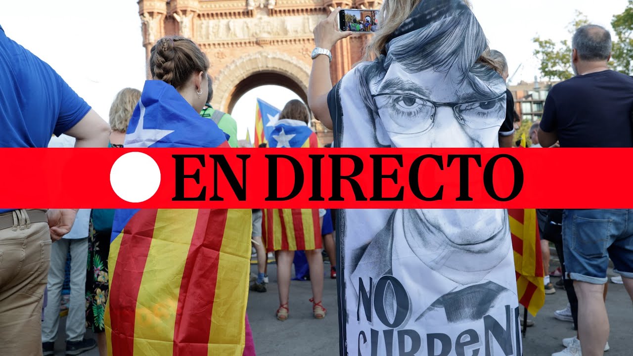 🔴 DIRECTO | Llegada de Carles Puigdemont a Catalunya