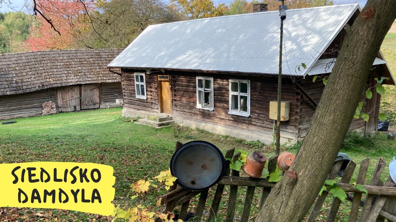 Siedlisko Damdyla cz. 38 Kończę skuwać gliniane tynki, wywożę śmieci.