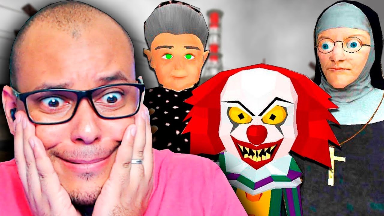 GRANNY , IT E EVIL NUN JUNTOS ... SÓ QUE EM CHERNOBYL !  - CHERNOBYL NEIGHBOR : CLOWN GANG