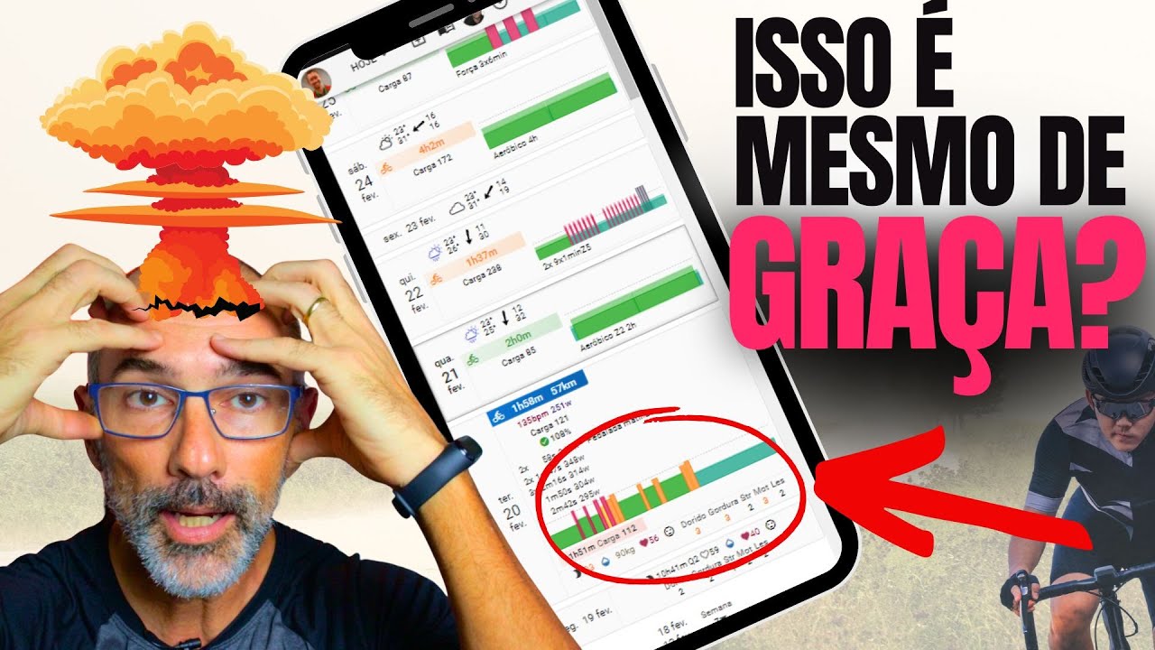 INTERVALS.ICU o APP  DE TREINO GRÁTIS que DESTROI as GIGANTES  PAGAS - 2024 | Cara de Barro