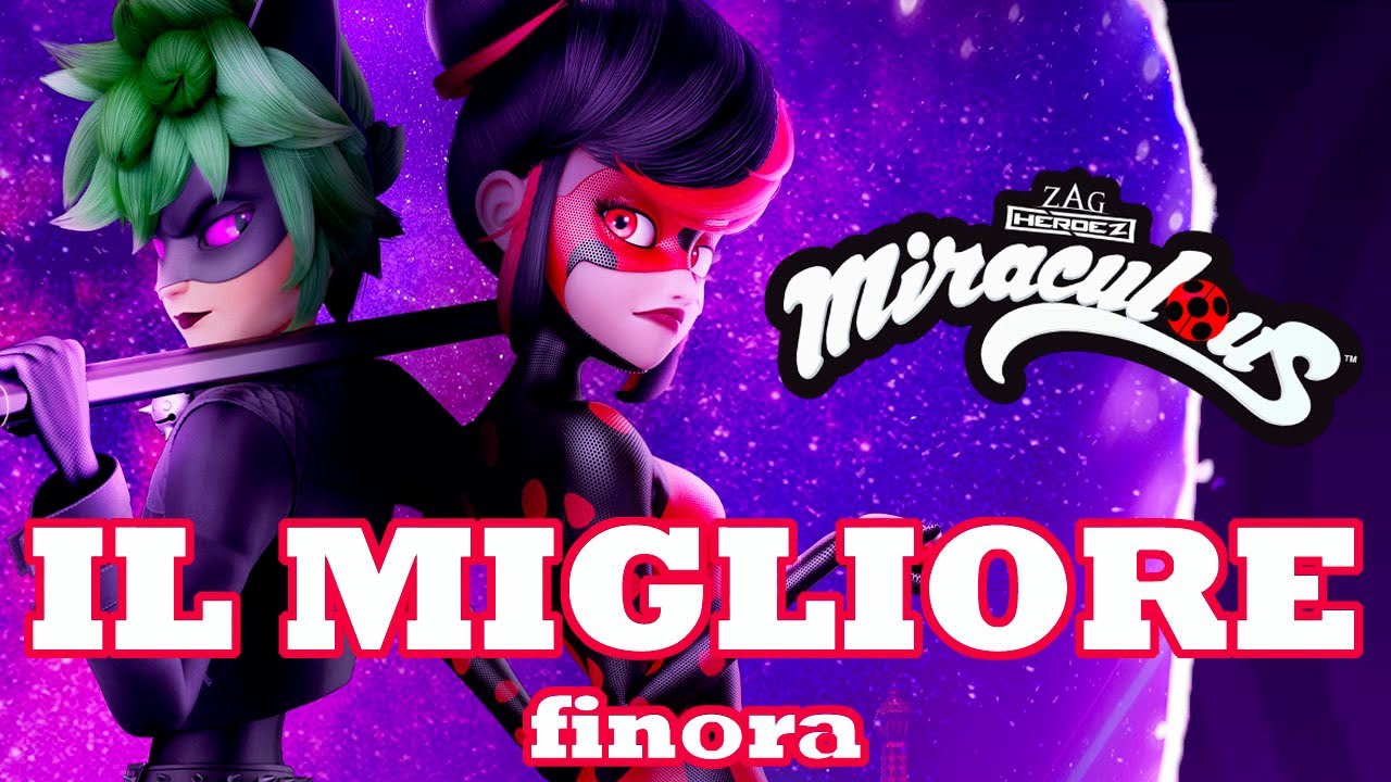 LO SPECIALE MIGLIORE FINORA!!! Miraculous World Paris Tales of Shadybug e ClawNoir