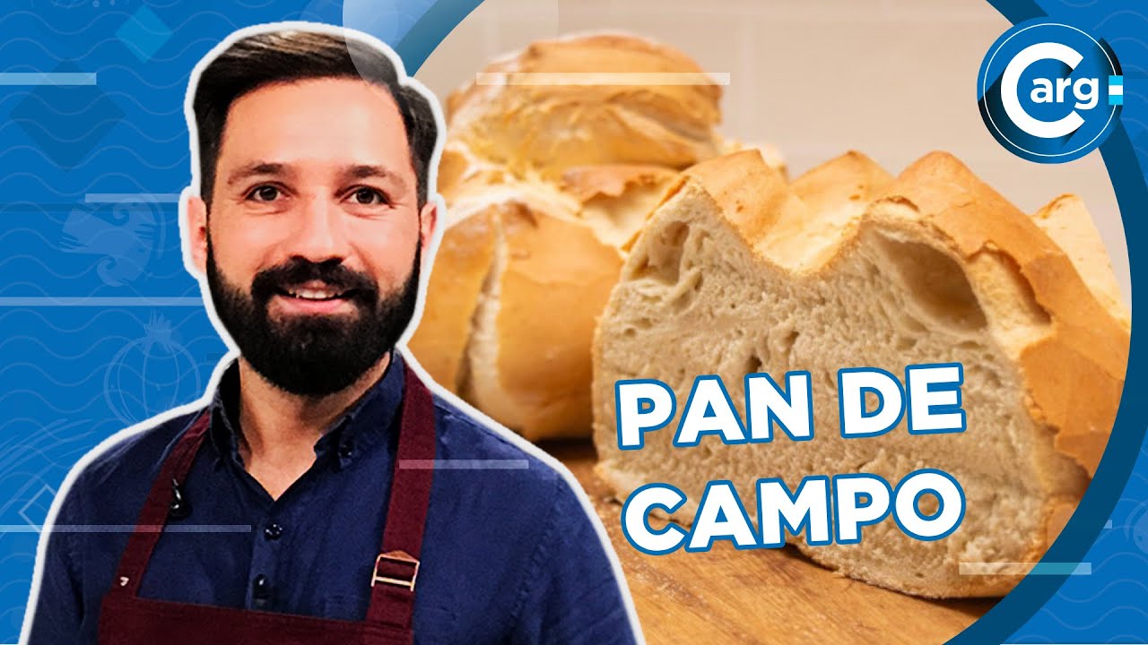 CÓMO SE HACE EL PAN DE CAMPO CASERO