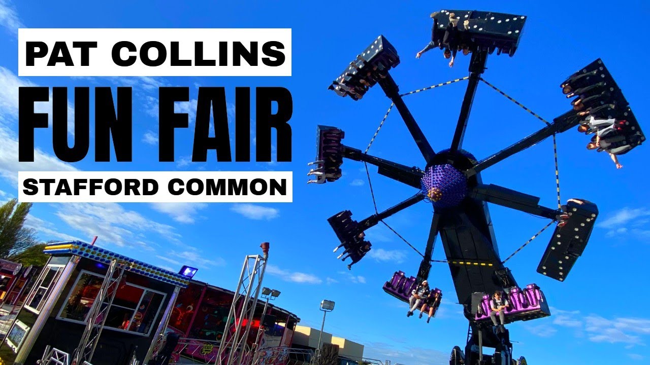 Pat Collins Fun Fair Stafford Common Vlog May 2021