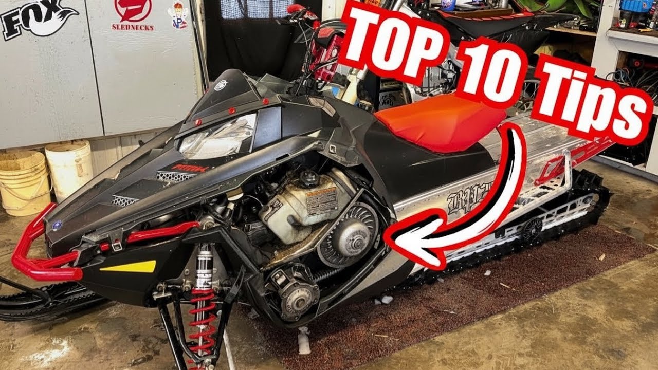 10 Snowmobile Maintenance Tips That Stop Your Sled From Breaking!