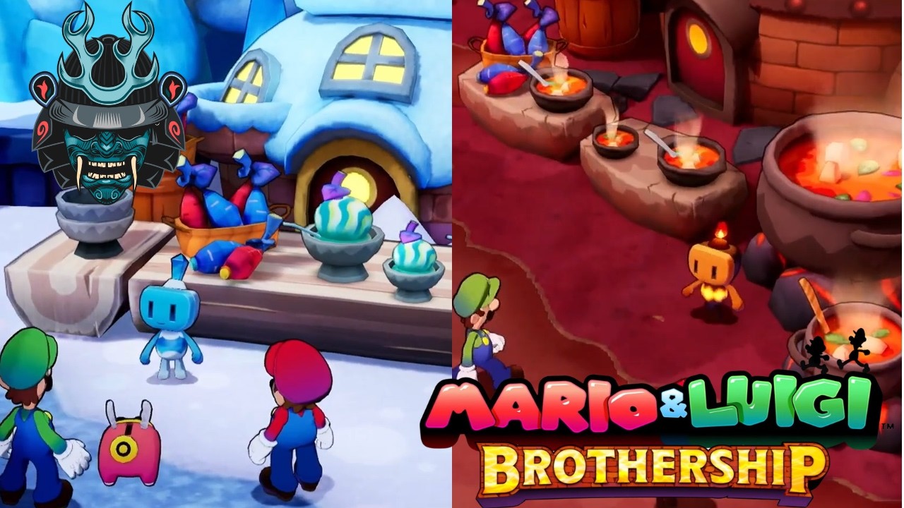 Heatfreeze Island Cook Off Contest (Mario & Luigi Brothership Ep.40)