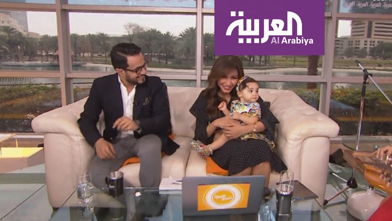 يسمة ابنة مهيرة عبدالعزيز تقتحم ستوديو صباح العربية لتفاجئها