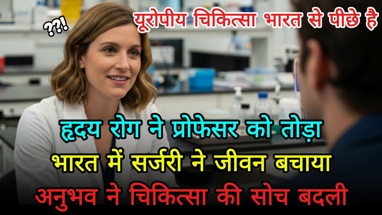 【अंतरराष्ट्रीय प्रतिक्रिया】एक यूरोपीय प्रोफेसर और भारत की उन्नत चिकित्सा
