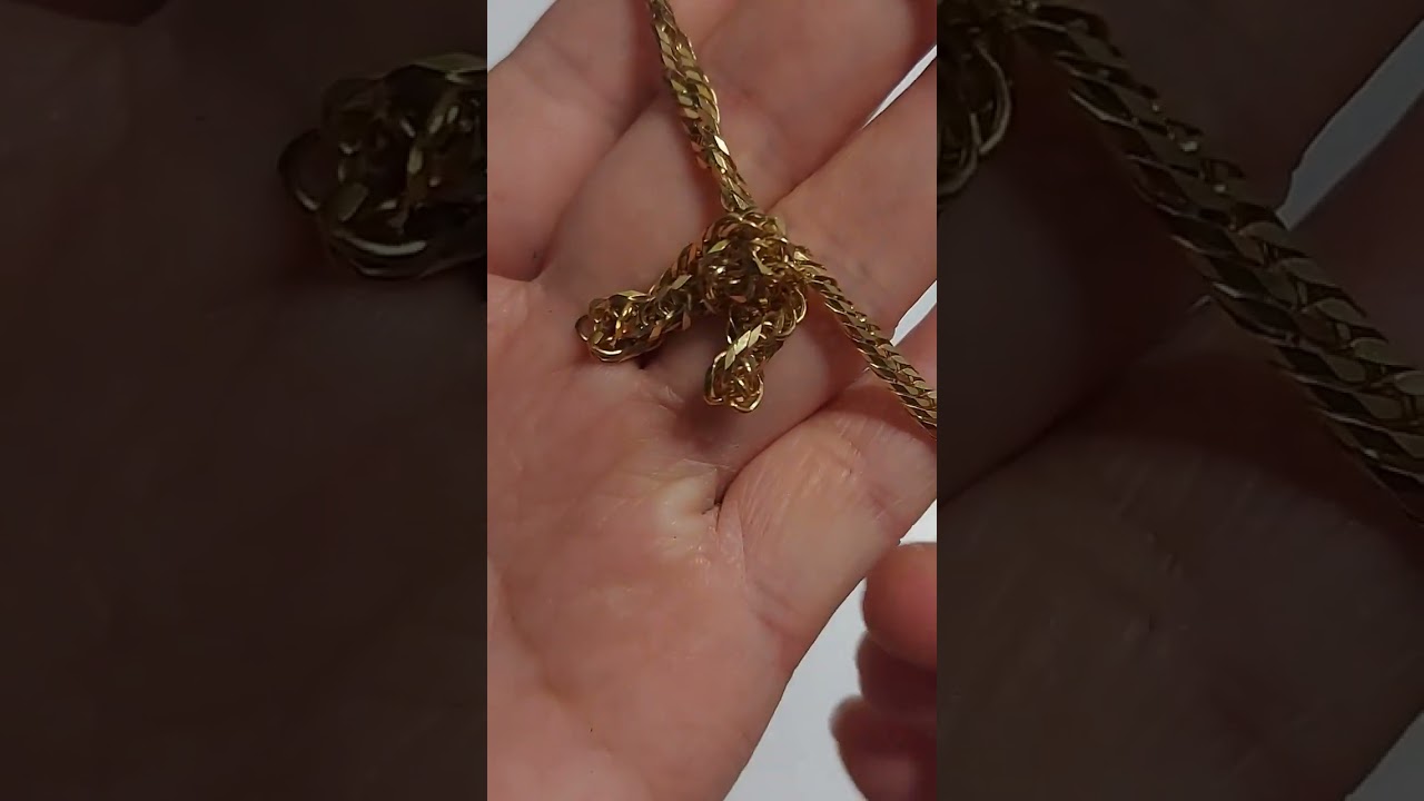 Japan Gold 18karat chain Necklace #gold