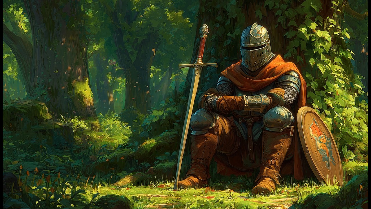 Medieval Knight 🌿⚔️ — Relaxing Fantasy Celtic Music for Study & Sleep | 3 Hours