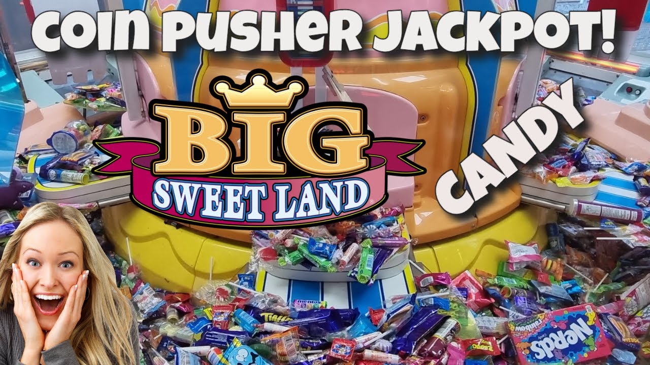 Большой джекпот Sweetland Candy Pusher
