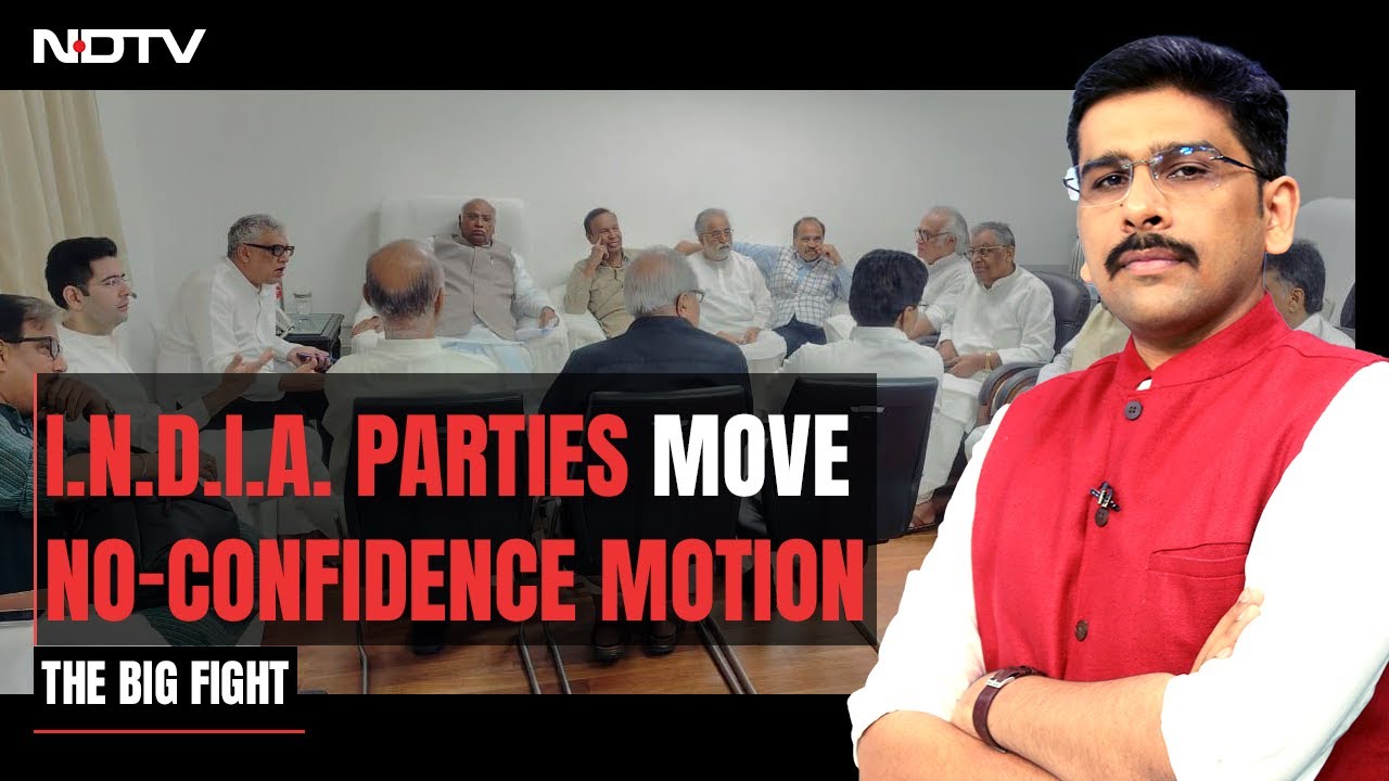 No-Trust Vote: Opposition's 'Baazigar' Moment? | The Big Fight
