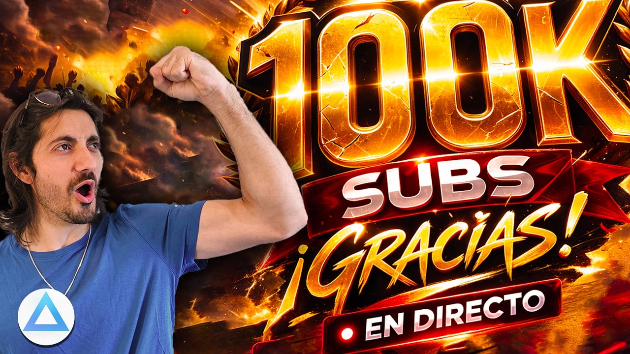 Cuenta atrás a 100K…SUBS ¡en directo! 🎊 REGALOS! ¿Se consigue hoy?