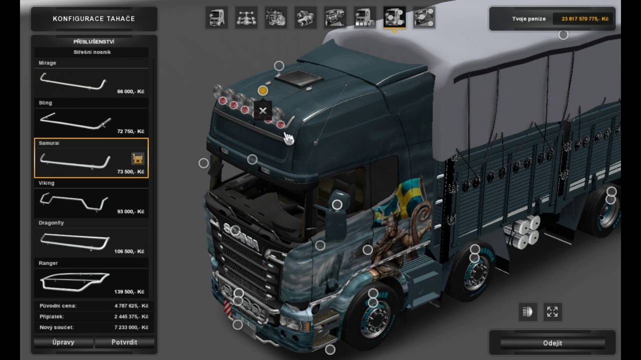 [ETS2]Euro Truck Simulator 2 Scania R500 8×4