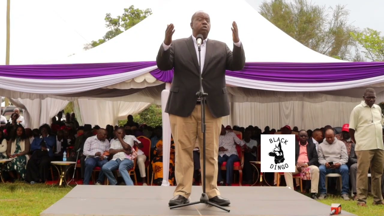 KIMEUMANA! MATIANGI'S FULL SPEECH ON RUTO'S HEALTH