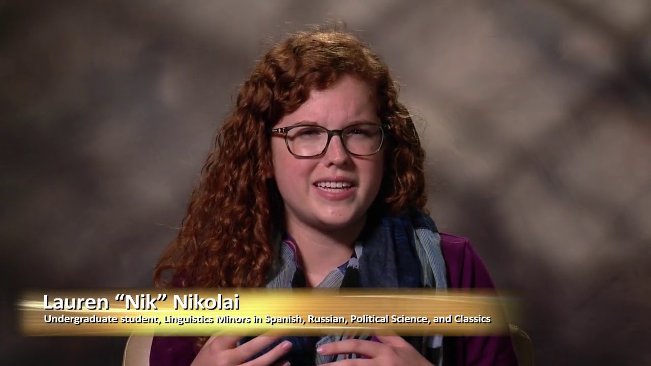 Lauren Nikolai, Purdue Linguistics Student