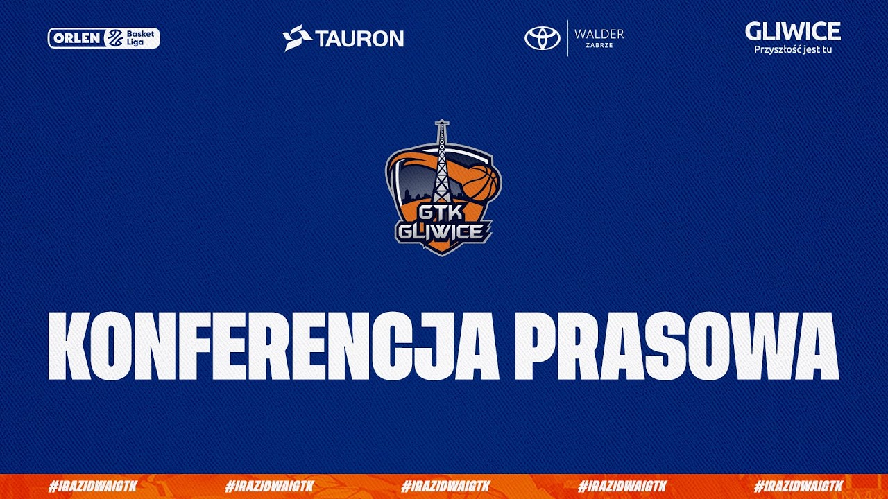 Konferencja prasowa | Tauron GTK Gliwice - Górnik Zamek Książ Wałbrzych