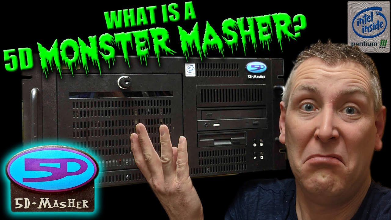 DL243 5D Monster Masher A 1990s PC For Video Effects Rendering