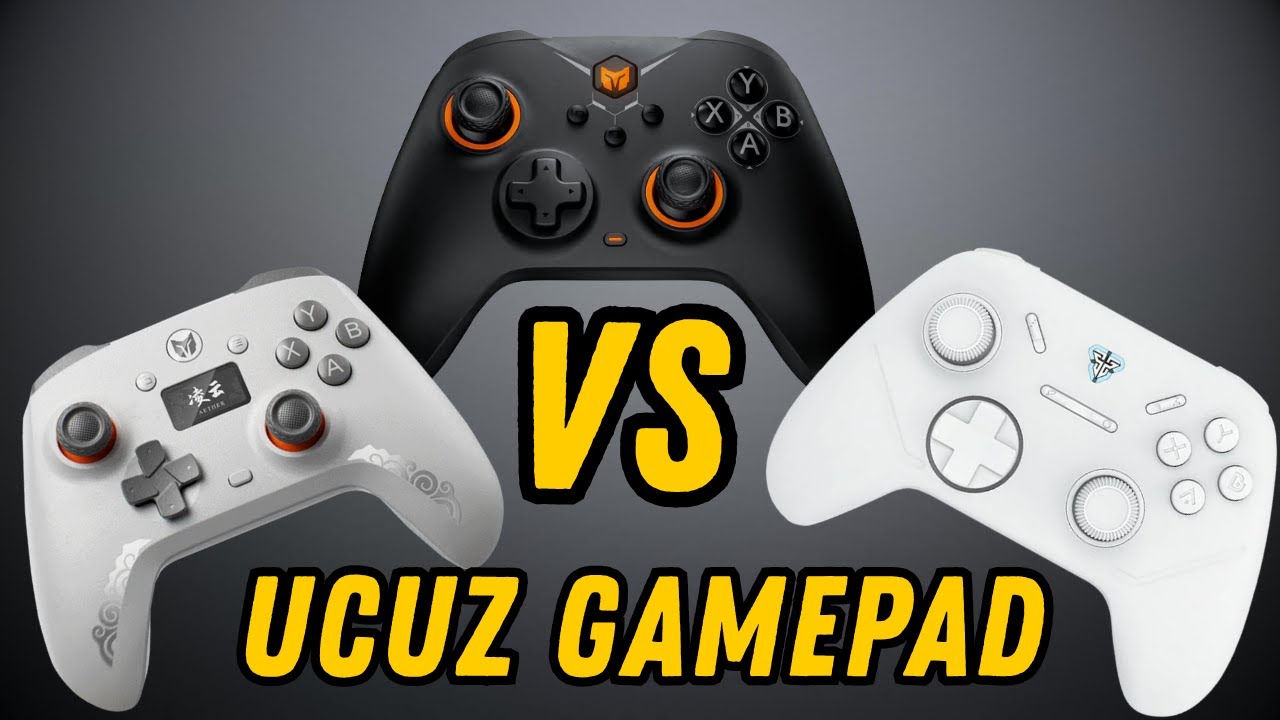 ÇOK SORULAN UCUZ GAMEPAD KIYASLAMASI! Shooter 3 vs Gale Hall vs Aether!