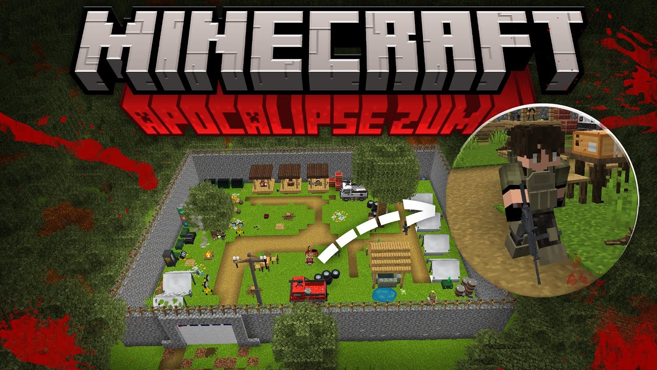 INVADI A BASE DOS SOBREVIVENTES no APOCALIPSE ZUMBI! - MINECRAFT HARDCORE 08
