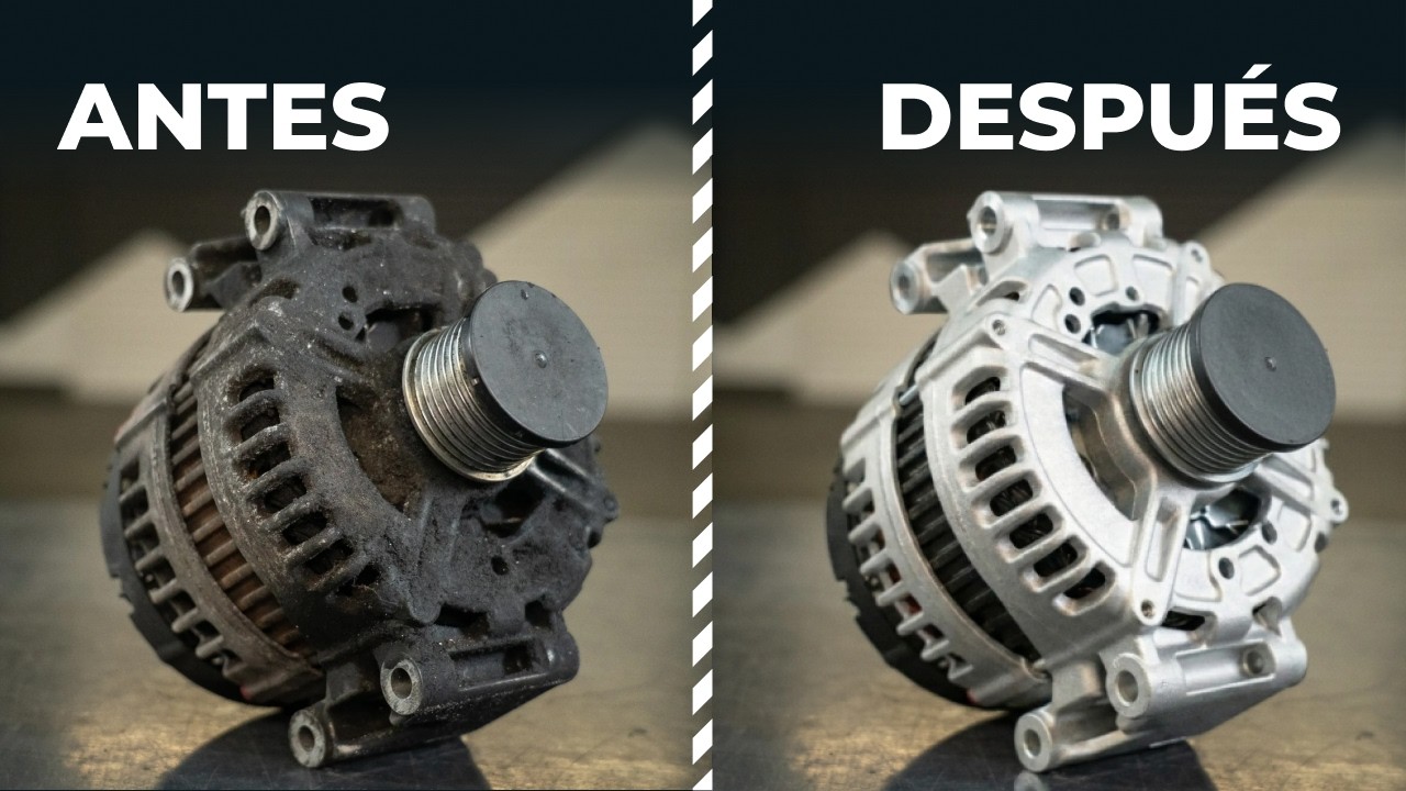 Restauración del alternador de Mercedes-Benz por tu cuenta