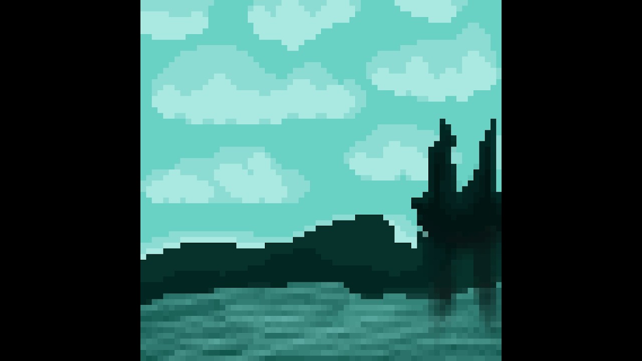 Green Ruins Art Timelapse