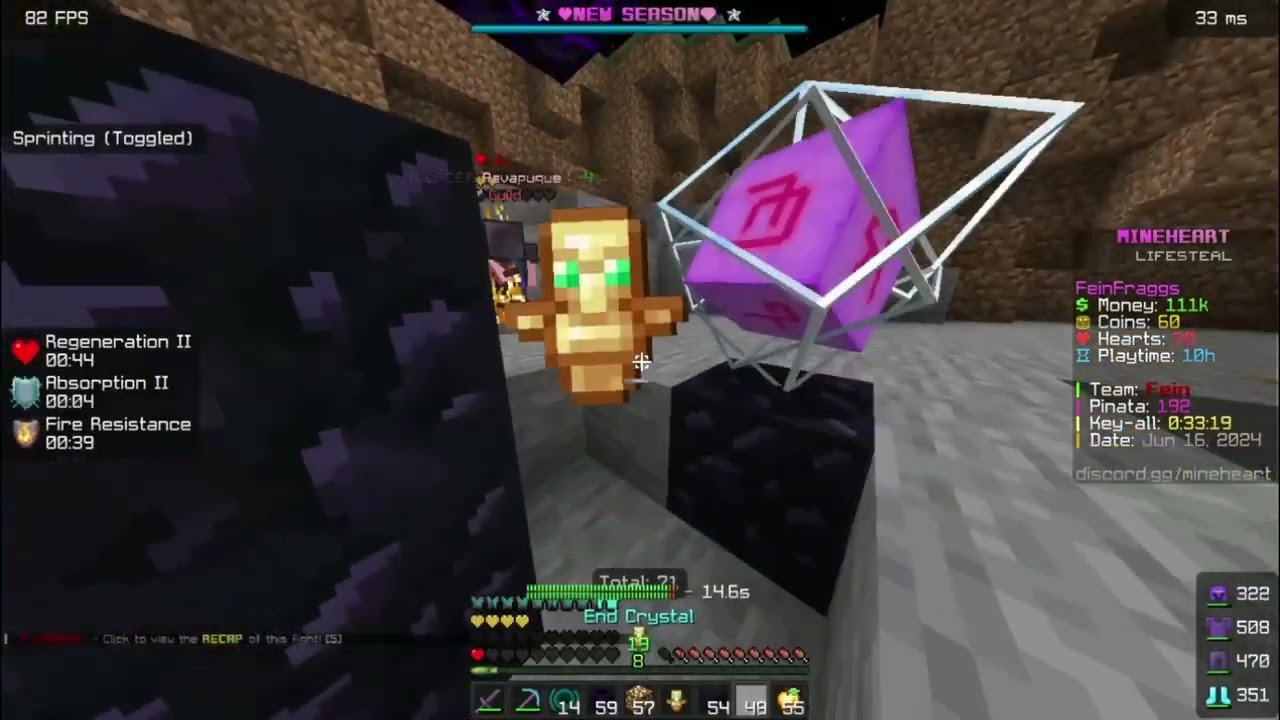 I own mineheart and toxiss