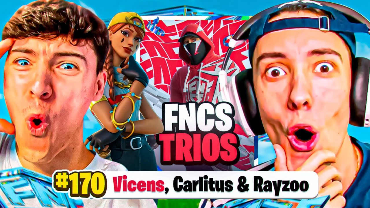 🏆🔴  TORNEO TRIO FNCS (DIA 3) TOP 170 DE EUROPA 🏆🔴
