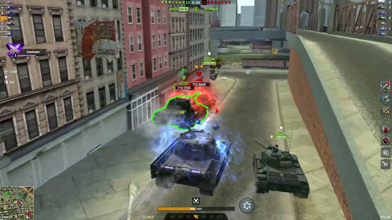 Keiler Exterminator - 3 vehiculos destruidos -  6912 daño