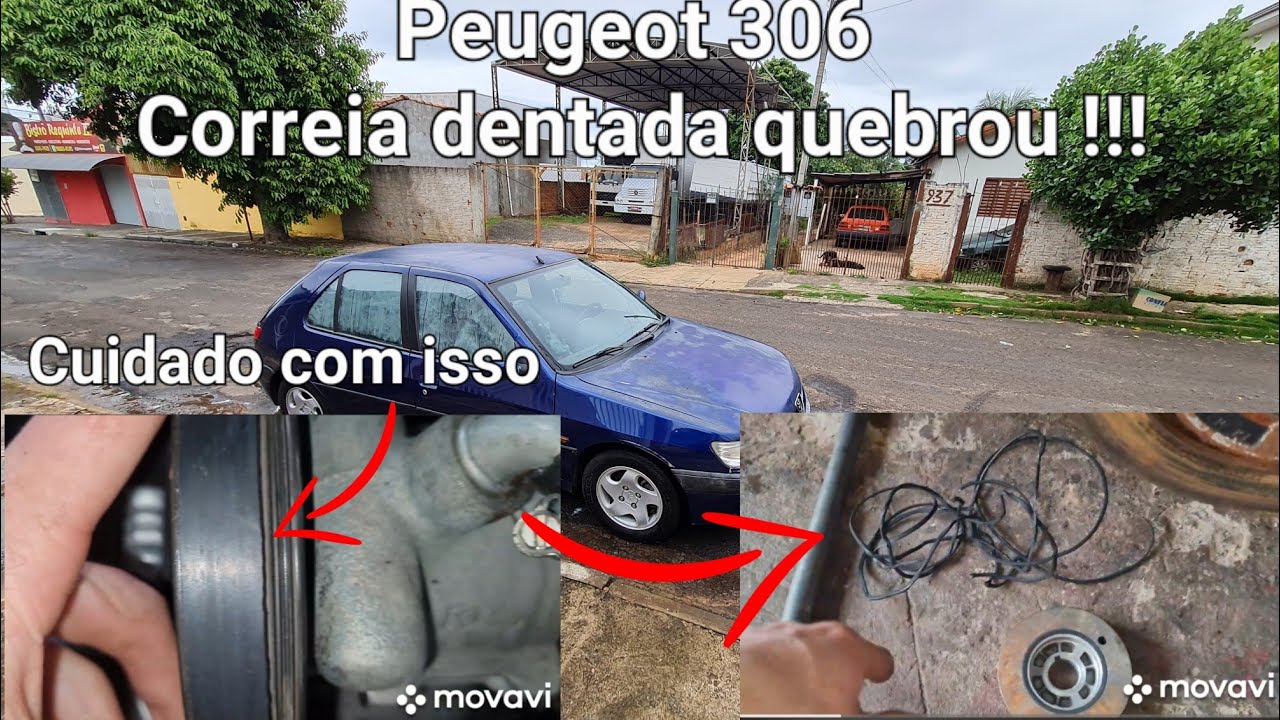 306 quebrou a correia dentada e agora ?