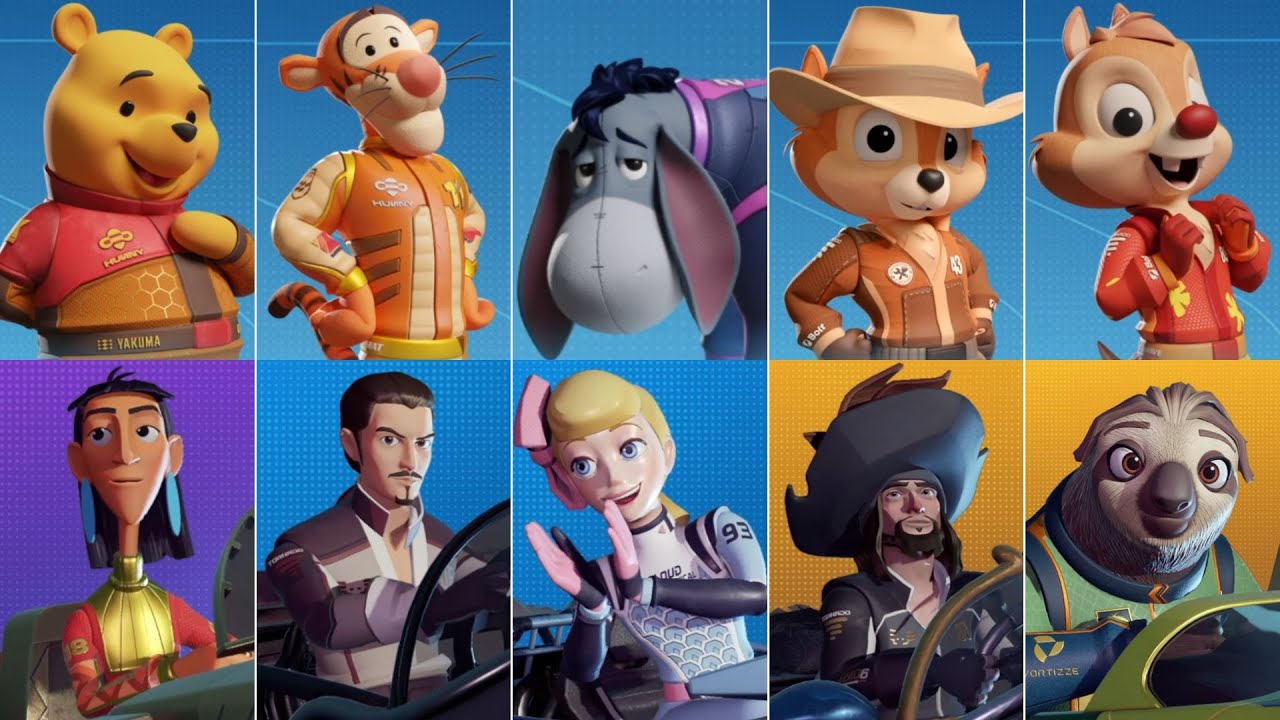 Disney Speedstorm (PC) // Online Races - Season 17 Zootopia (Winnie The Pooh - Flash)