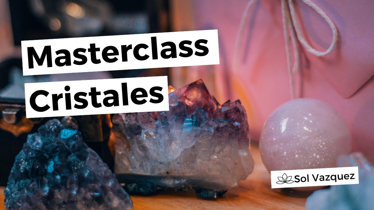 CRISTALES | GEMOTERAPIA | Masterclass | GRATUITO