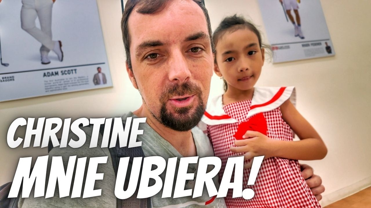 Christine mnie ubiera! Wreszcie wyglądam jak człowiek :)