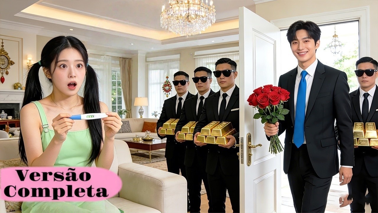 🩷🐼Ao descobrir que a garota estava grávida de trigêmeos, o CEO a levou imediatamente para casa!