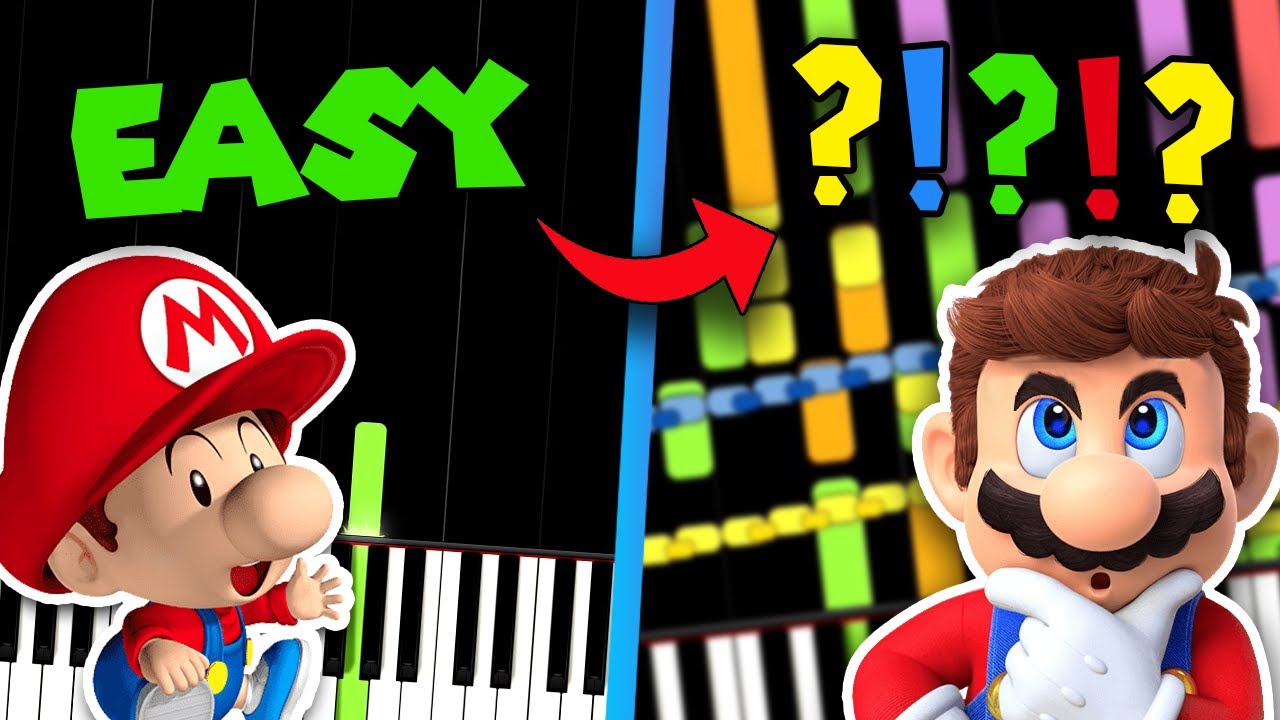 Super Mario EASY to IMPOSSIBLE