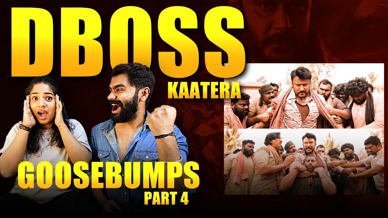 KAATERA Mass Fight SCENE Reaction | Part 4 - DBOSS 🔥 #Kaatera #dboss #darshan