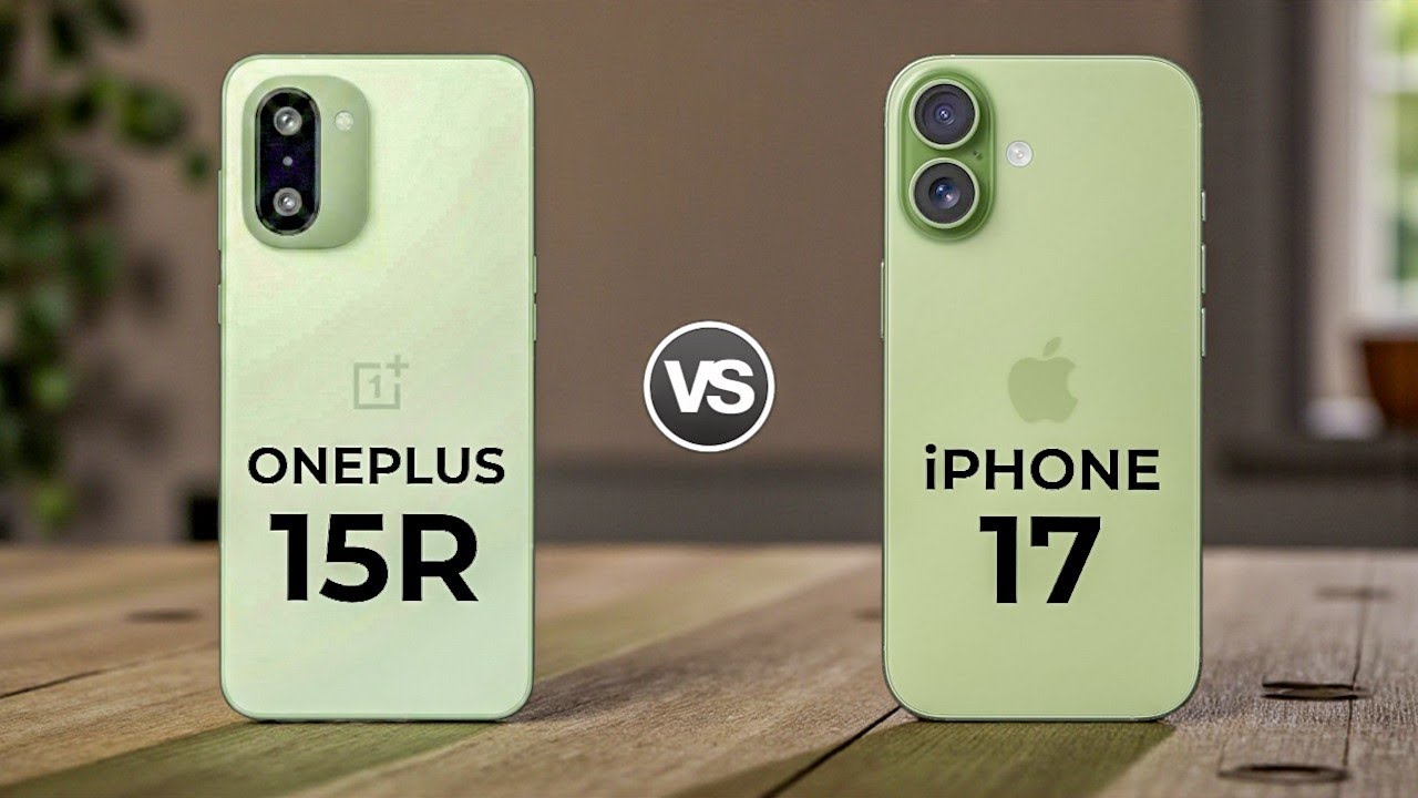 Oneplus 15R 5G Vs iPhone 17 5G