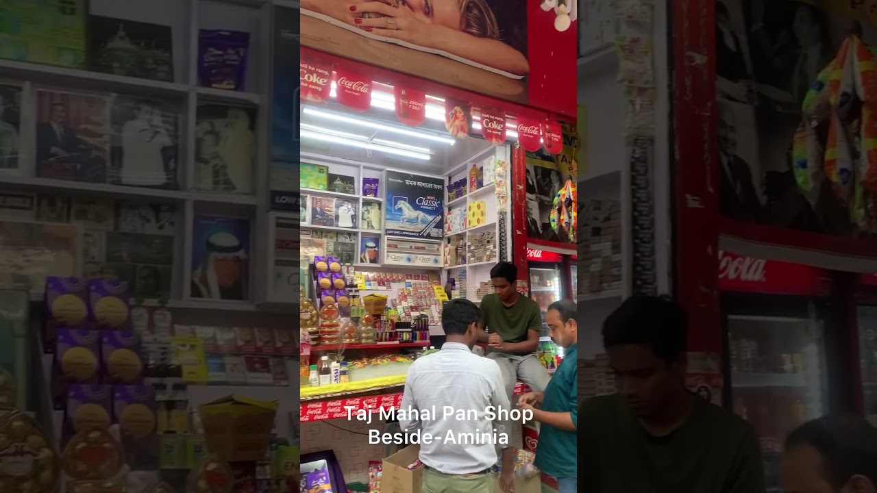 Kolkata Famous Paan Shop in New Market 