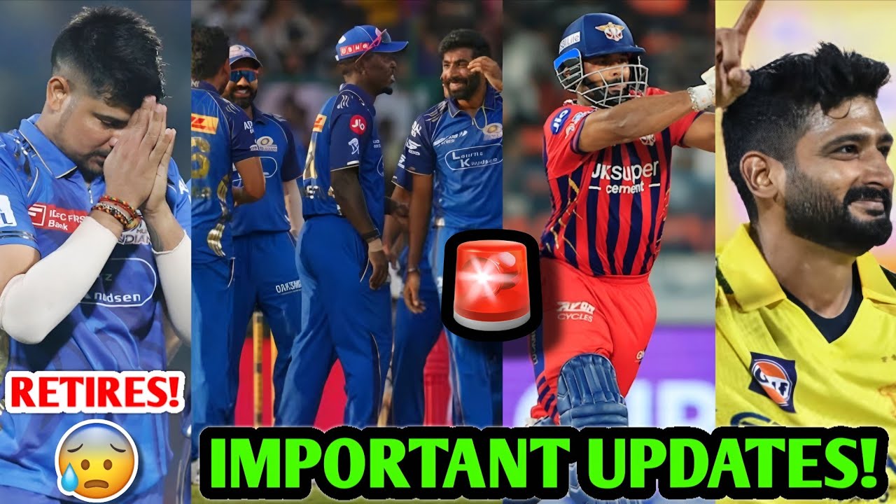 🚨 IMPORTANT UPDATES on IPL 2027 - Rishabh Pant WARNING ⚠️ IPL Player RETIRES 😰 India Cricket News