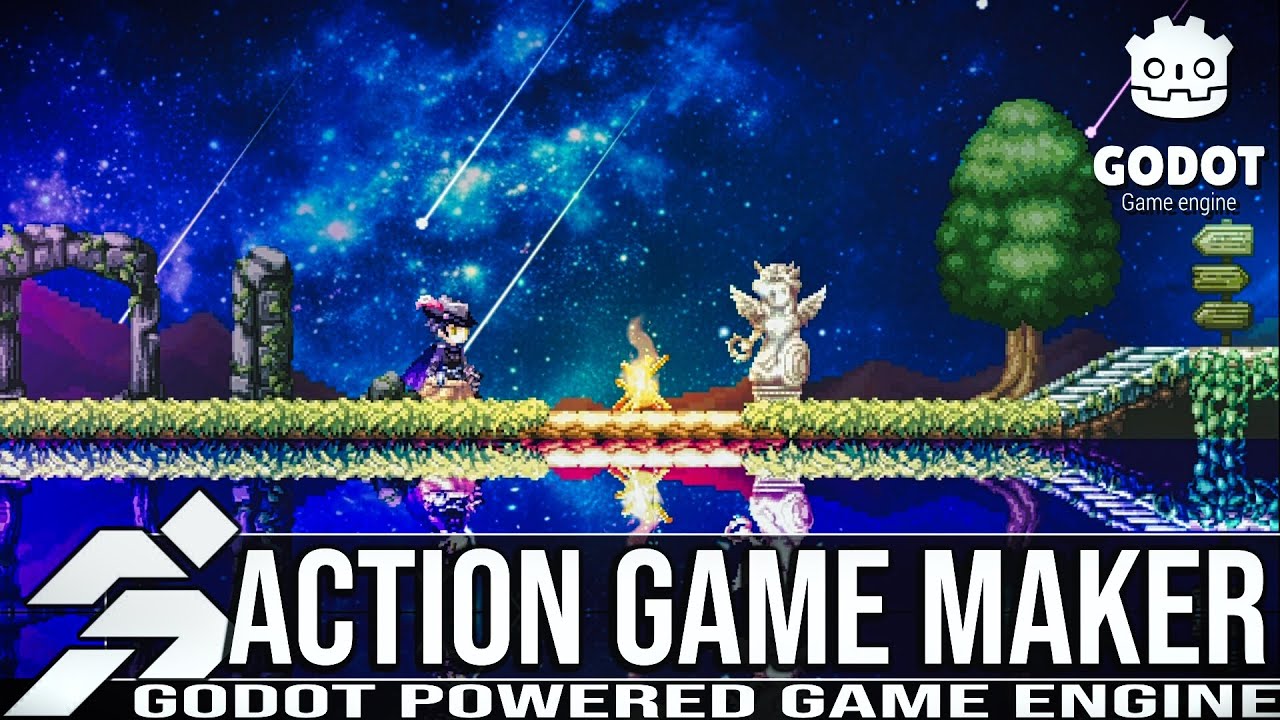 ACTION GAME MAKER: New Godot-Powered Engine from RPG Maker Creator!