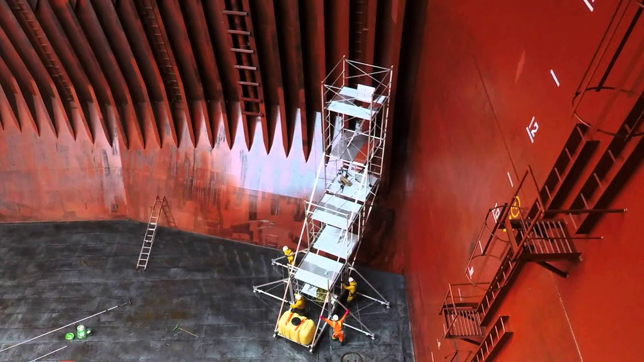 Cargo hold cleaning
