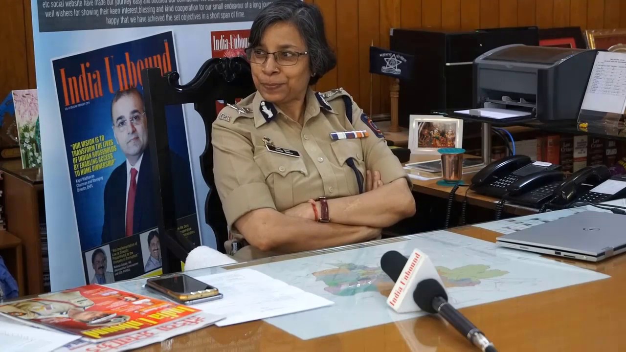 Rashmi Shukla, Pune's Police Commisioner Interview with India Unbound