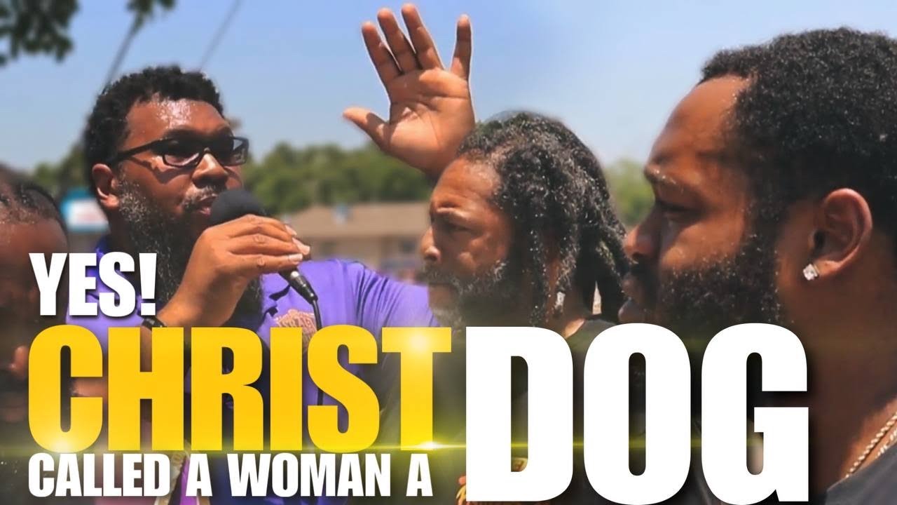 Christ Calls Woman A Dog!!