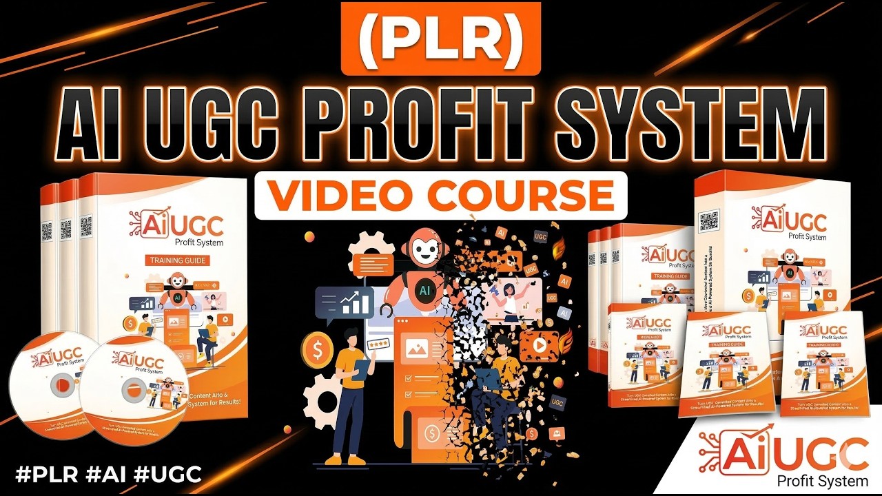 (PLR) AI UGC Profit System - Video Course 2026 | Launch Your AI Content Business