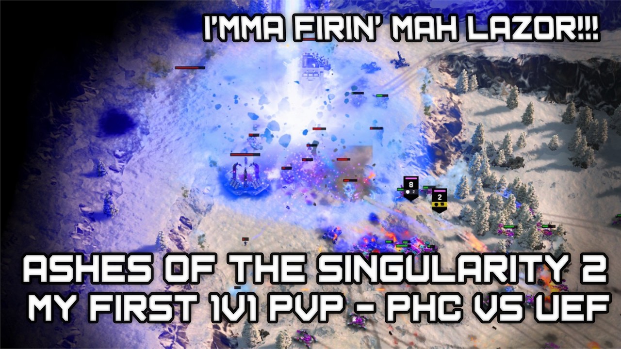 My First 1v1 PvP in Ashes of the Singularity II - Learning the PHC (No Commentary)